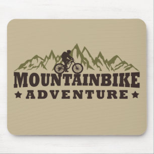 Mountainbike adventure mouse mat