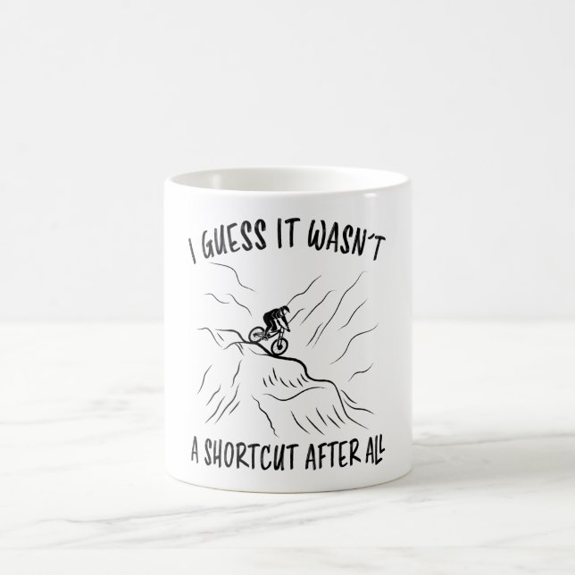 Mountainbike Cycling Bike Fun Biker Gift Coffee Mug (Center)
