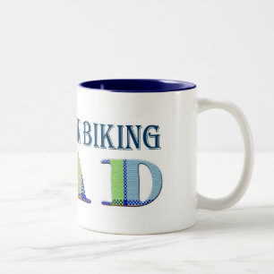 MountainBikingDad Two-Tone Coffee Mug