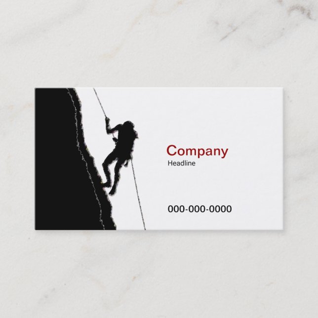 Mountaineer Business Card (Front)