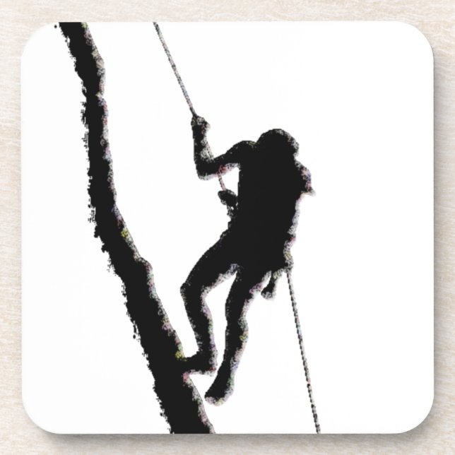 Mountaineer Cork Coaster (Front)