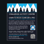 Mountaineer, Hiking and Climbing, Adventure Flyer<br><div class="desc">Mountaineer,  Hiking and Climbing,  Adventure Advertising Flyers By The Business Card Store.</div>