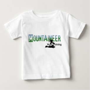 Mountaineer In Training Baby T-Shirt