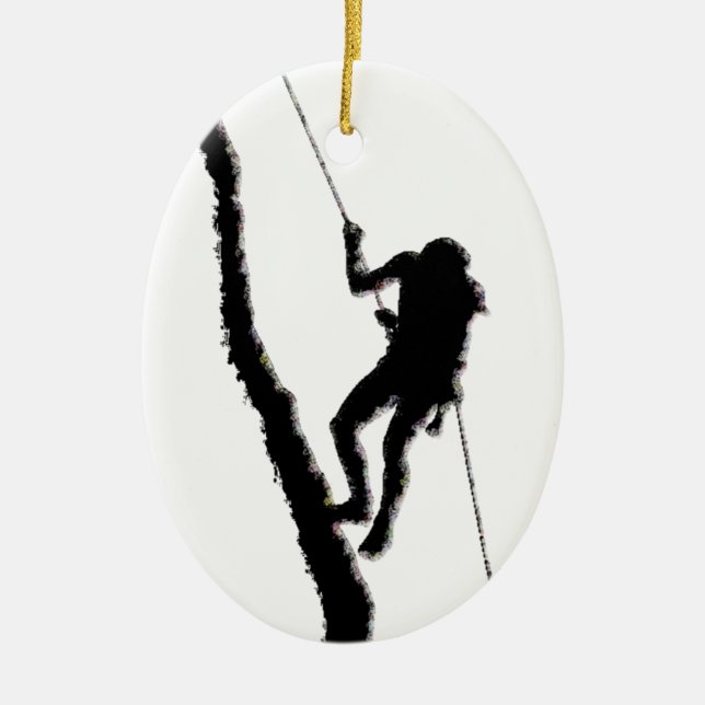 Mountaineer Ornament (Front)