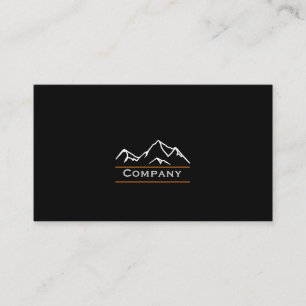 Mountaineering Business Card