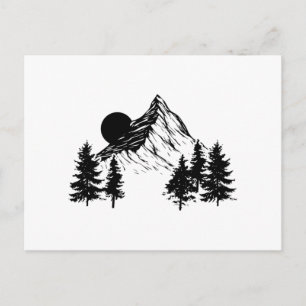 Mountaineering   Hiking Hobby Hikers Mountain Gift Postcard