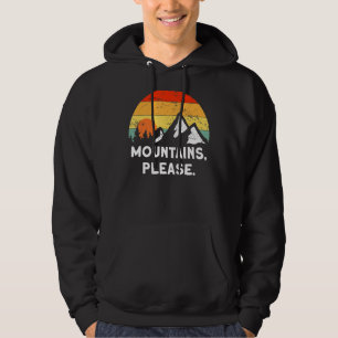Mountaineering Nature Mountains Please Explorer Hi Hoodie