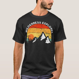 Mountaineering Nature Mountains Wilderness Explore T-Shirt