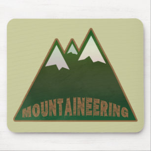 mountaineers, mountain style mouse mat