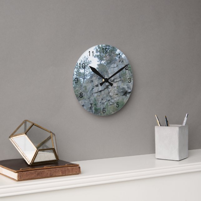 Mountainous Acrylic Wall Clock (Office)