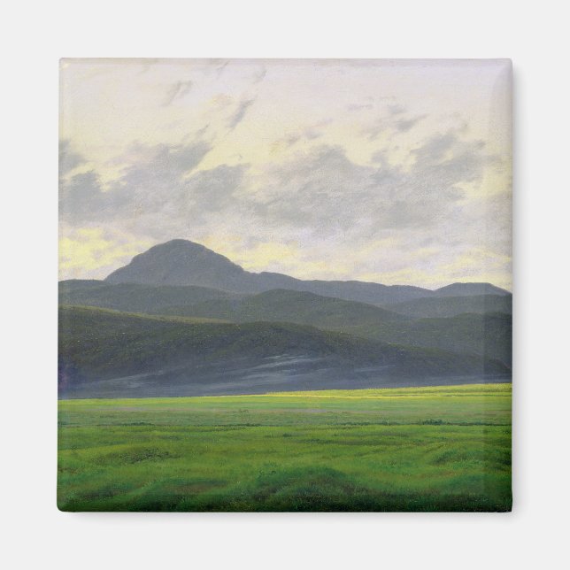 Mountainous landscape magnet (Front)