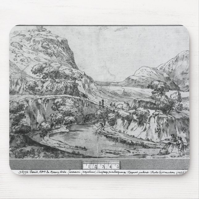 Mountainous landscape mouse mat (Front)