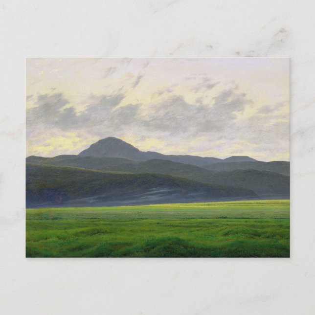 Mountainous landscape postcard (Front)