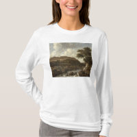 Mountainous Wooded Landscape with a Torrent