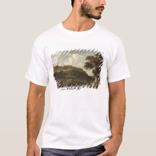 Mountainous Wooded Landscape with a Torrent T-Shirt