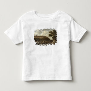 Mountainous Wooded Landscape with a Torrent Toddler T-Shirt