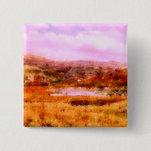 MOUNTAINS 15 CM SQUARE BADGE