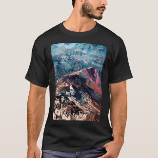 Mountains 2 Baseball  Sleeve T-Shirt