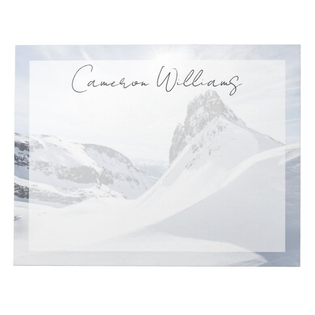 Mountains | Achensee Zillertal, Austria Notepad (Front)
