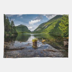 Mountains   Adirondack High Peaks, New York Tea Towel