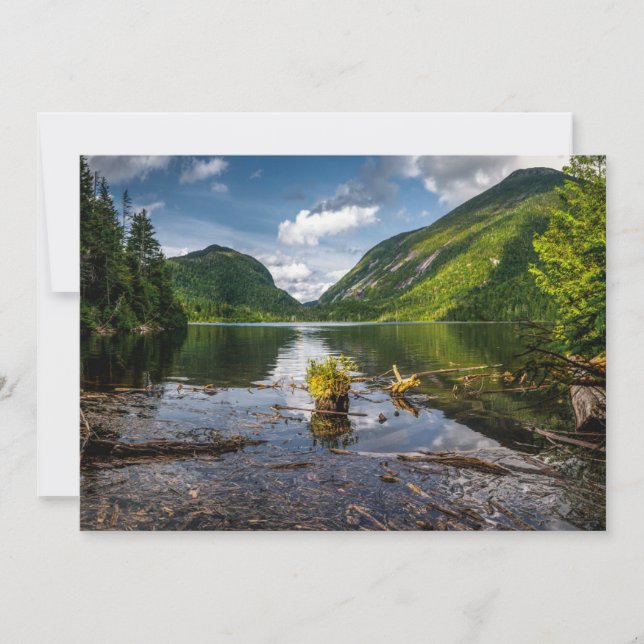 Mountains | Adirondack High Peaks, New York Thank You Card (Front)