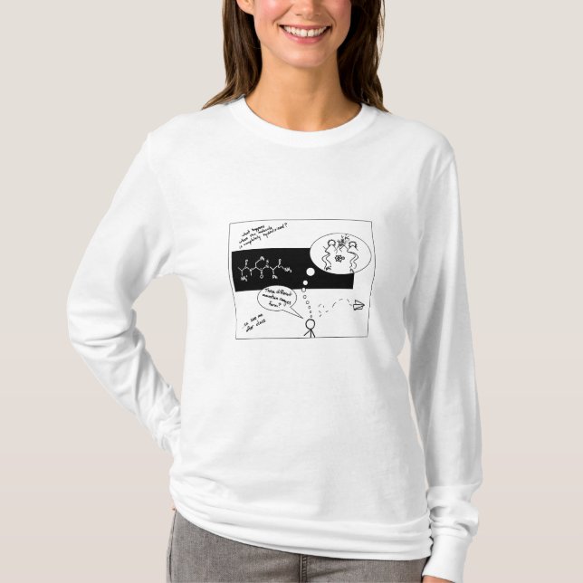 mountains and aeroplanes T-Shirt (Front)