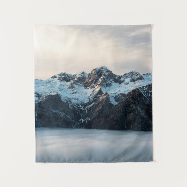 Mountains and fog tapestry (Front)