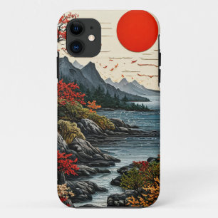 Mountains and forest iPhone 11 case