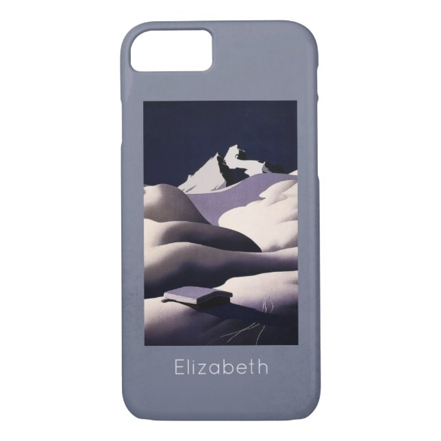 Mountains And Hills of Snow in Winter Case-Mate iPhone Case (Back)