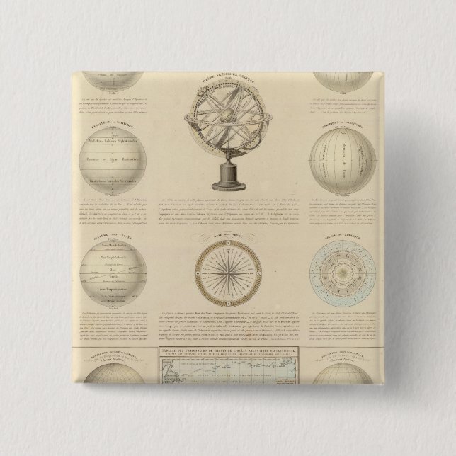 Mountains and River of the World 15 Cm Square Badge (Front)