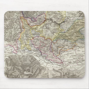 Mountains and Rivers of Harz Germany Mouse Mat