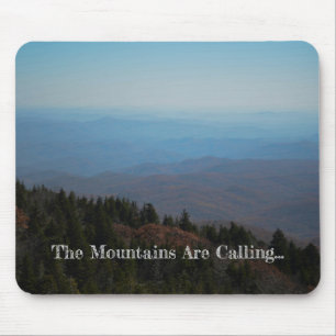 Mountains Are Calling Photographic Image Mouse Mat