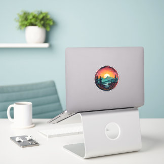 Mountains Are Calling Quote Vinyl Sticker