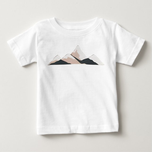 Mountains  baby T-Shirt (Front)