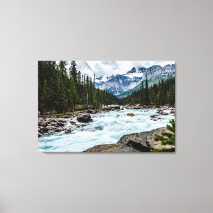 Mountains   Banff National Park Alberta, Canada Canvas Print