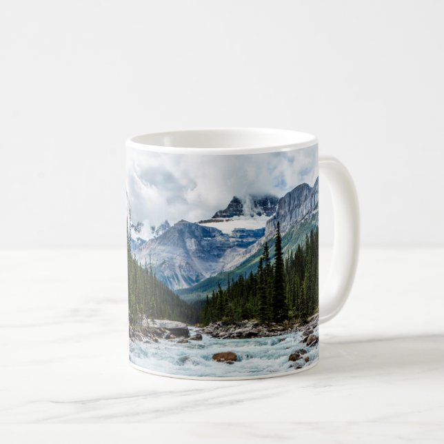Mountains | Banff National Park Alberta, Canada Coffee Mug (Front Right)