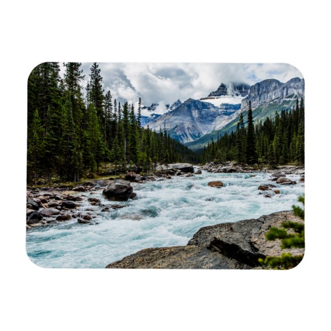 Mountains | Banff National Park Alberta, Canada Magnet (Horizontal)