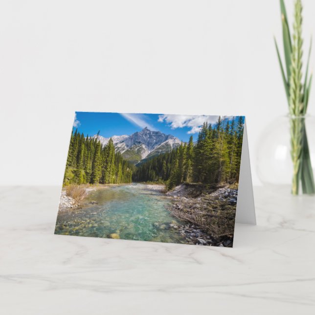 Mountains | Banff National Park, Canadian Rockies Card (Front)