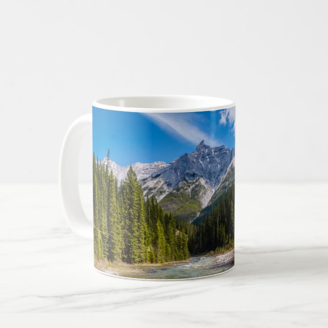 Mountains | Banff National Park, Canadian Rockies Coffee Mug (Front Left)