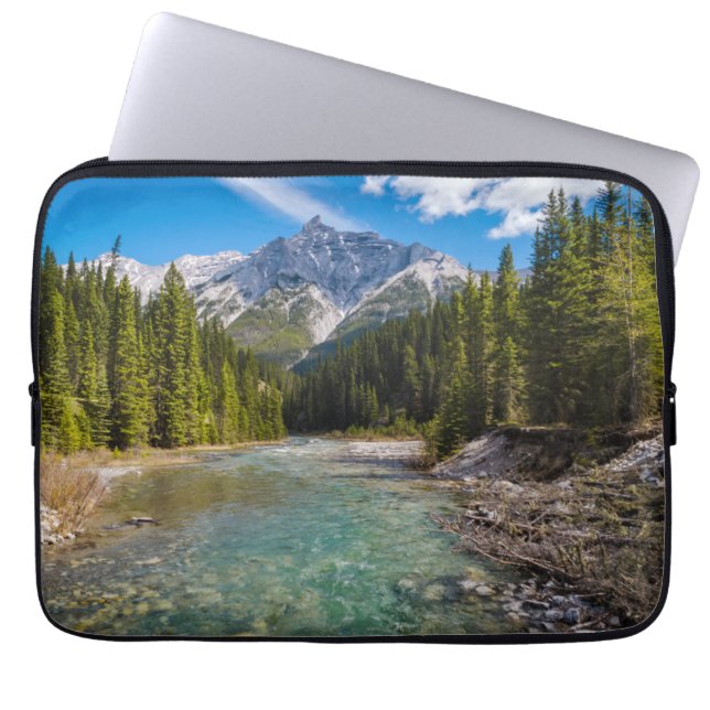 Mountains | Banff National Park, Canadian Rockies Laptop Sleeve (Front)