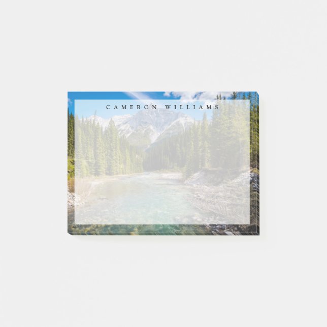 Mountains | Banff National Park, Canadian Rockies Post-it Notes (Front)