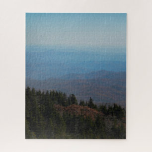 Mountains Blue Ridge North Carolina Scenic View Jigsaw Puzzle