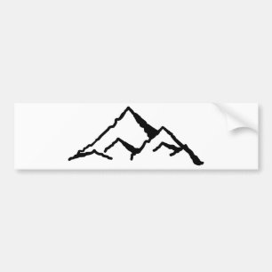 Mountains Bumper Sticker