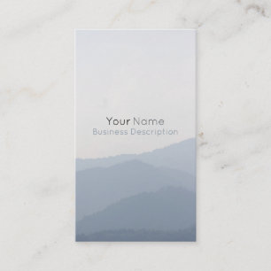 Mountains Business Card