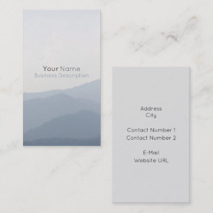 Mountains Business Card