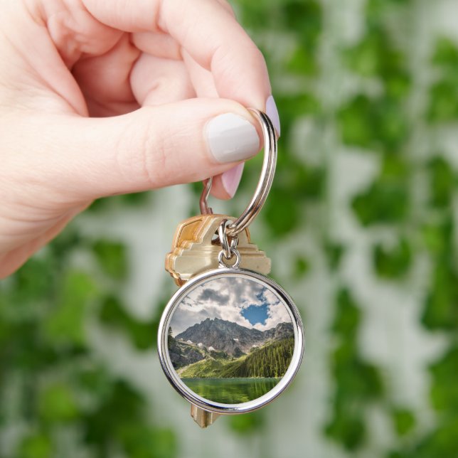 Mountains | Cabinet Mountains, Montana Key Ring (Hand)