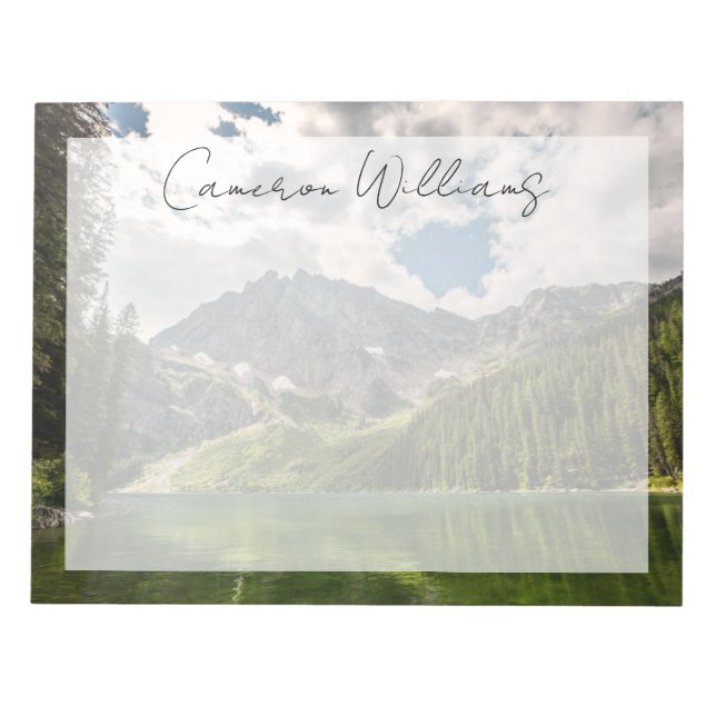 Mountains | Cabinet Mountains, Montana Notepad (Front)