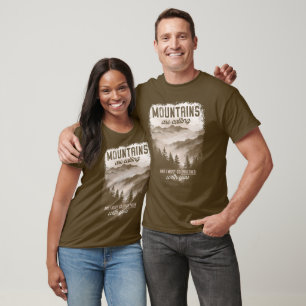 Mountains Calling Go Together Unique Nature Lover T-Shirt