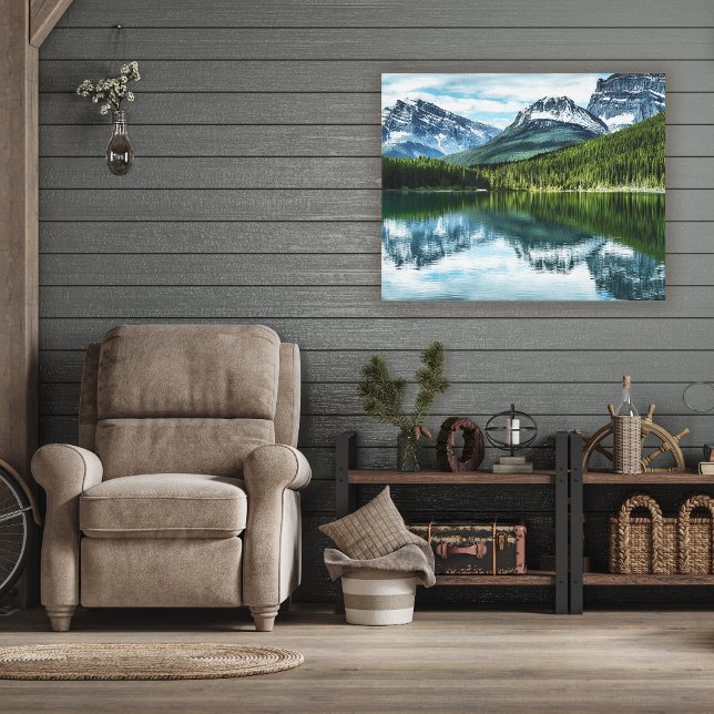 Mountains | Canadian Rockies, Alberta Canada Canvas Print (Creator Uploaded)