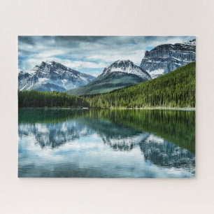Mountains Canadian Rockies, Alberta Canada Jigsaw Puzzle